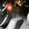 Driver side footwell light